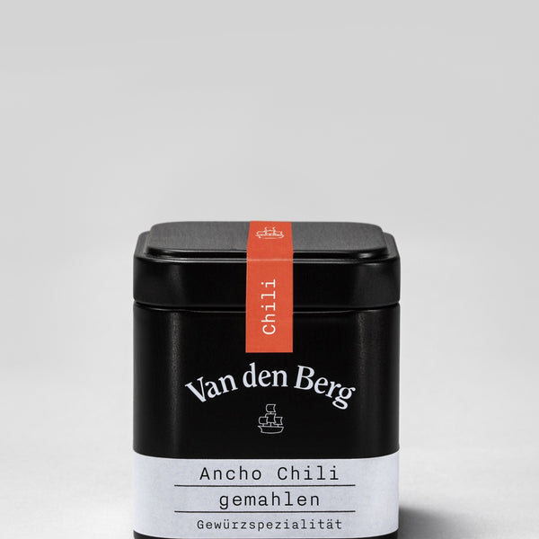 Van den Berg Ancho Chili Gemahlen Dose 155 ml