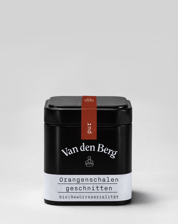 Van den Berg BIO Orangenschalen Geschnitten pur Dose 155 ml