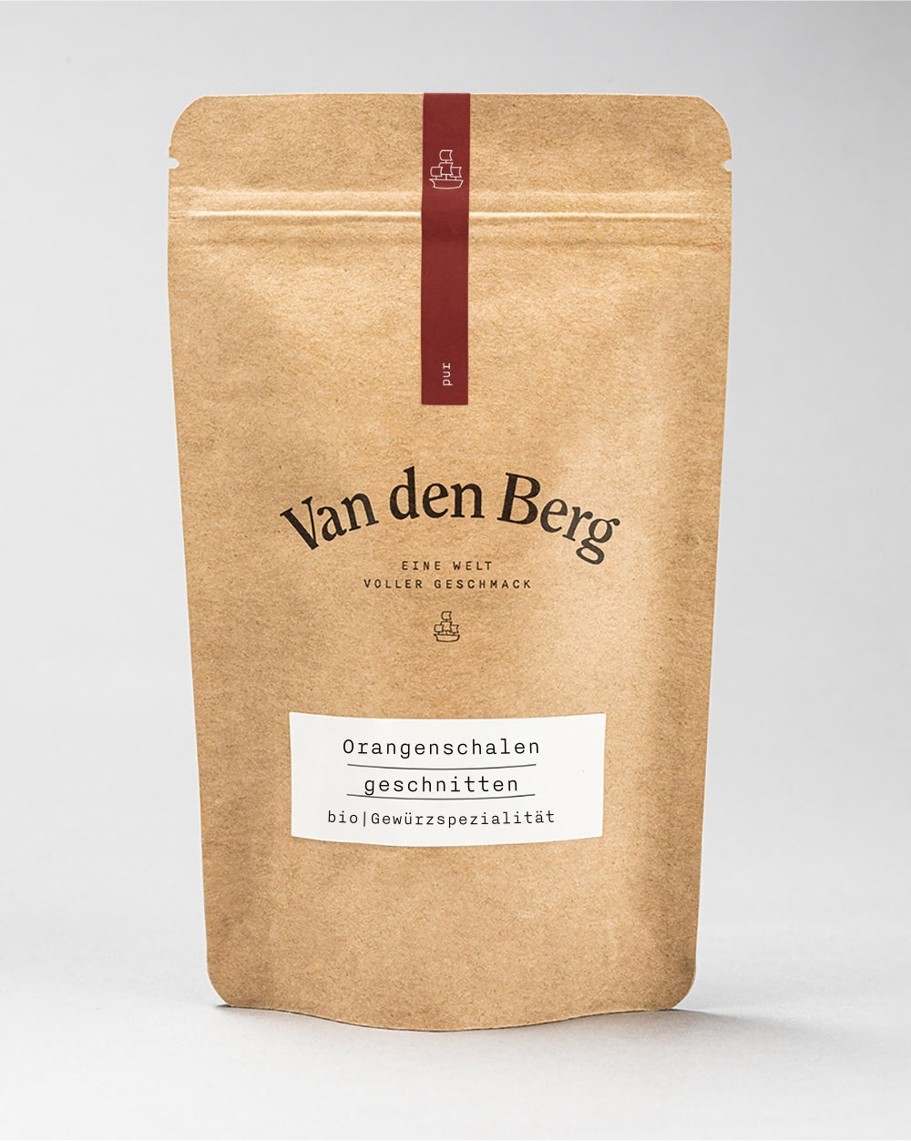 Van den Berg BIO Orangenschalen Geschnitten pur Nachfüllbeutel