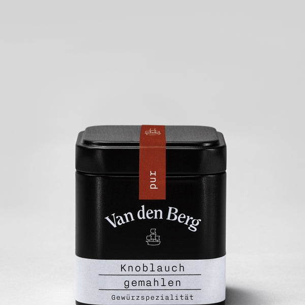Van den Berg Knoblauch Gemahlen pur Dose 155 ml