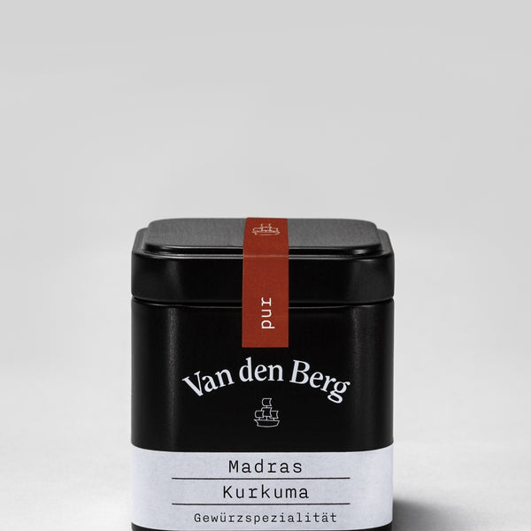 Van den Berg Madras Kurkuma pur Dose 155 ml