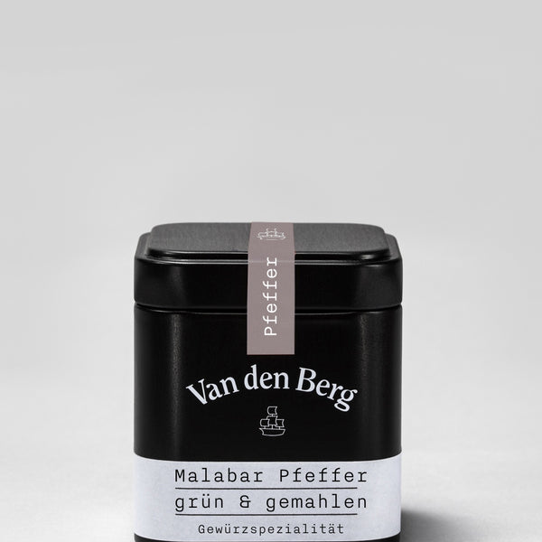 Van den Berg Malabar Pfeffer Grün & Gemahlen Dose 155 ml