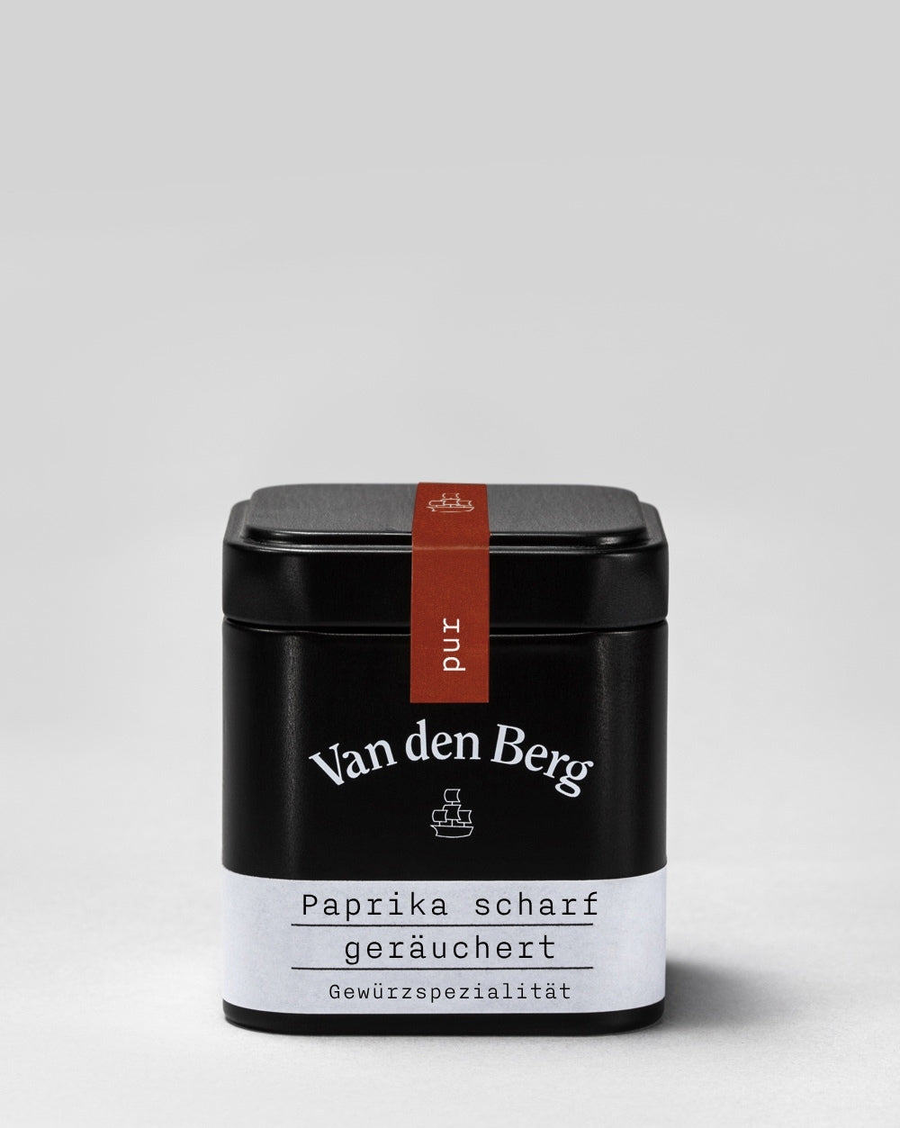 Van den Berg Paprika Scharf Geräuchert pur Dose 155 ml