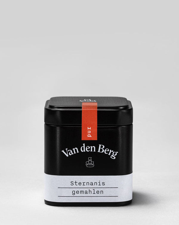 Sternanis, gemahlen.