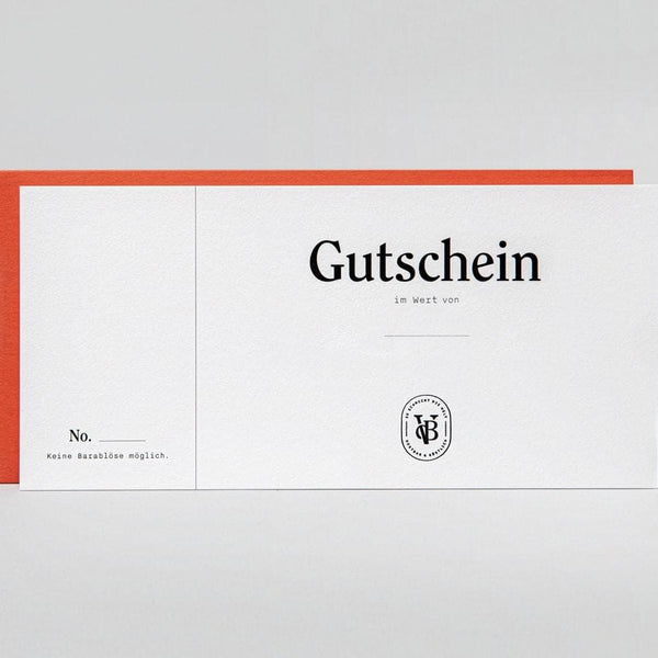Van den Berg Gutschein